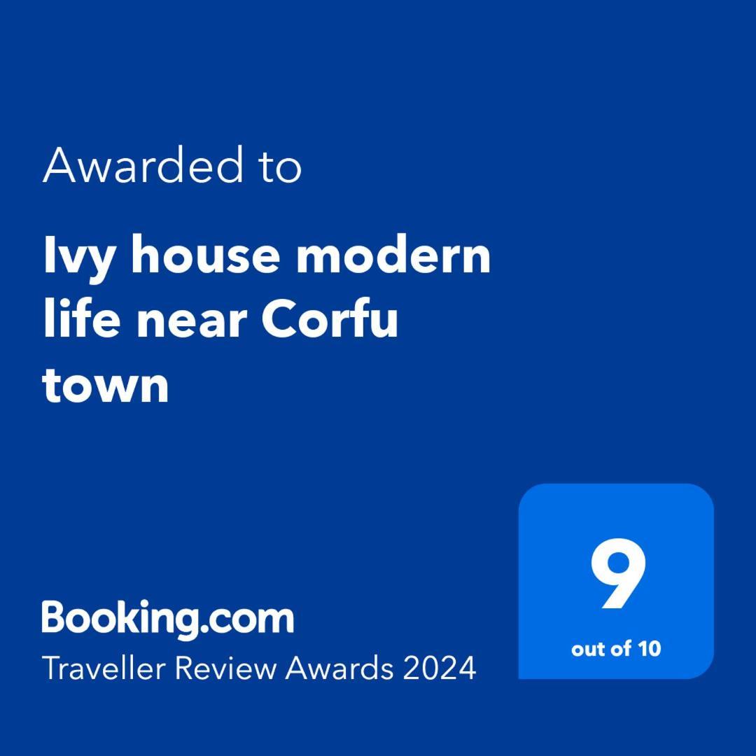 Ivy House Modern Life Near Corfu Town Apartman Kondókali Kültér fotó